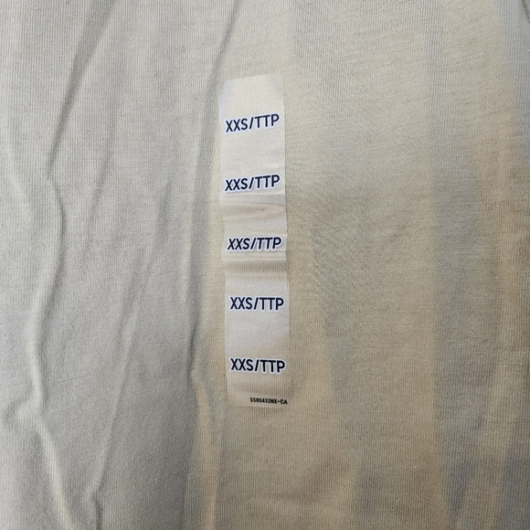 UNIQLO Mercerized Cotton Short Sleeve Mini Dress Yellow XXS NWT - Picture 5 of 6